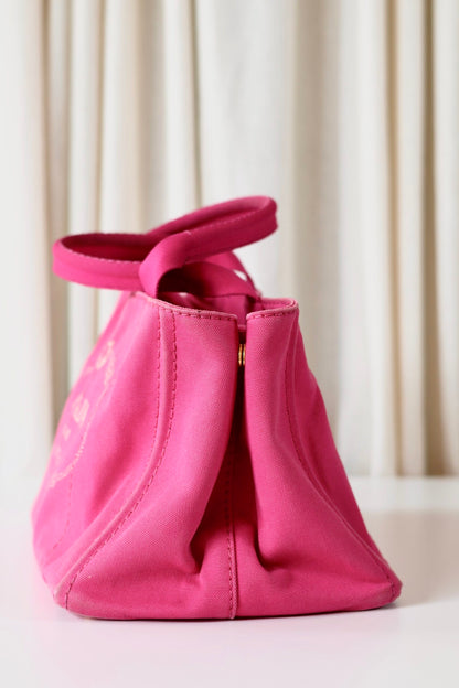 Prada pink tote bag