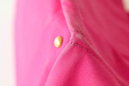 Prada pink tote bag