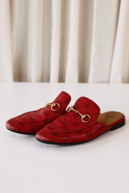 Gucci red loafer