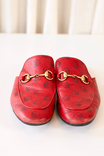 Gucci red loafer