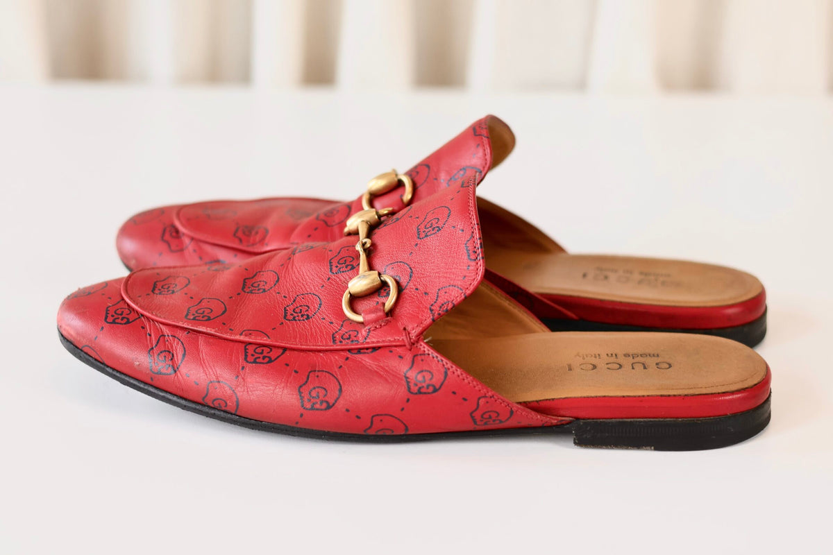 Gucci red loafer