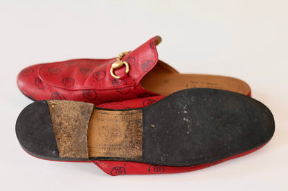 Gucci red loafer