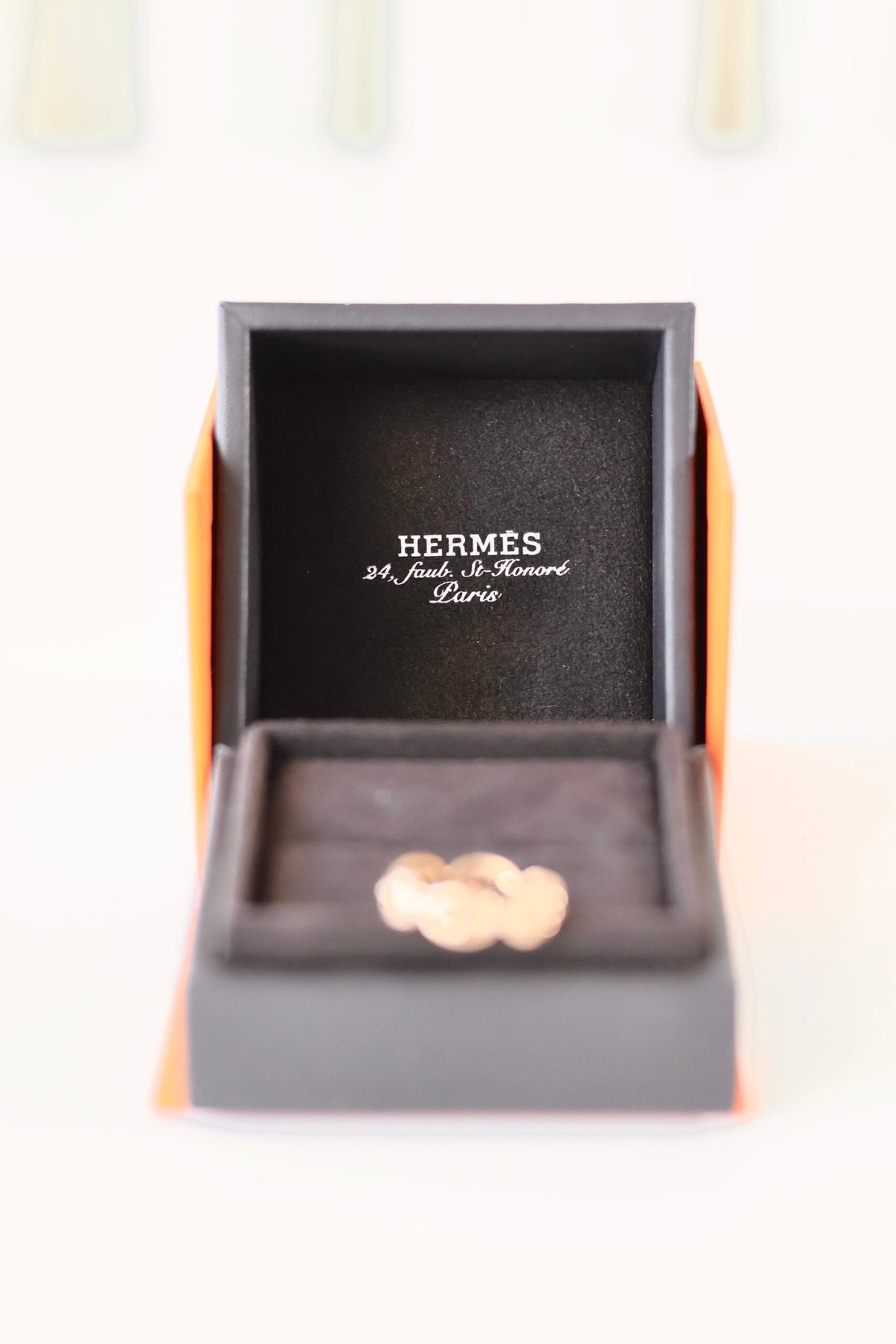 Hermes Chaine d'ancre Enchainee ring small