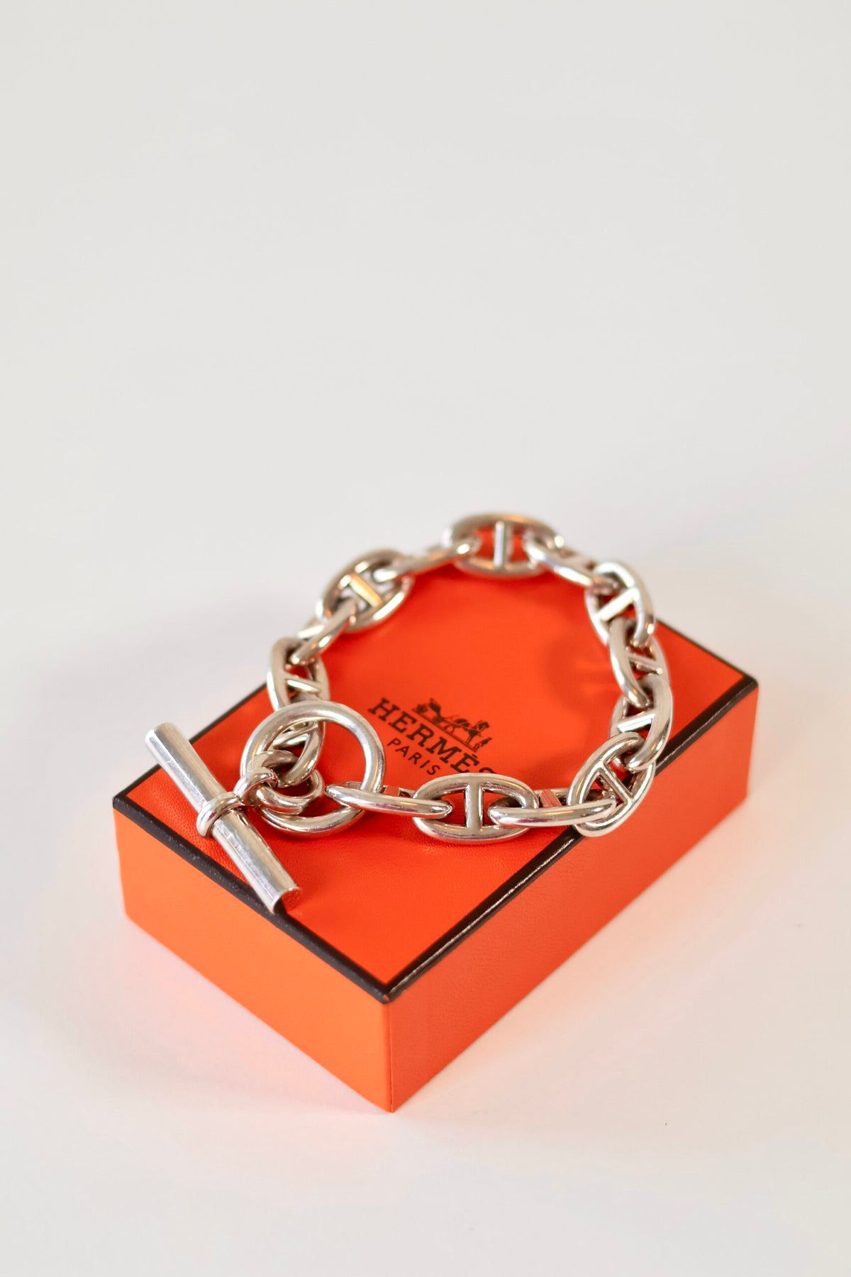Hermes Chaine d'ancre Enchainee Bracelet