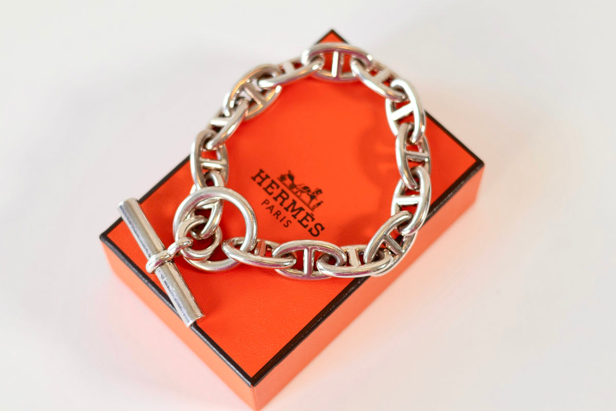 Hermes Chaine d'ancre Enchainee Bracelet