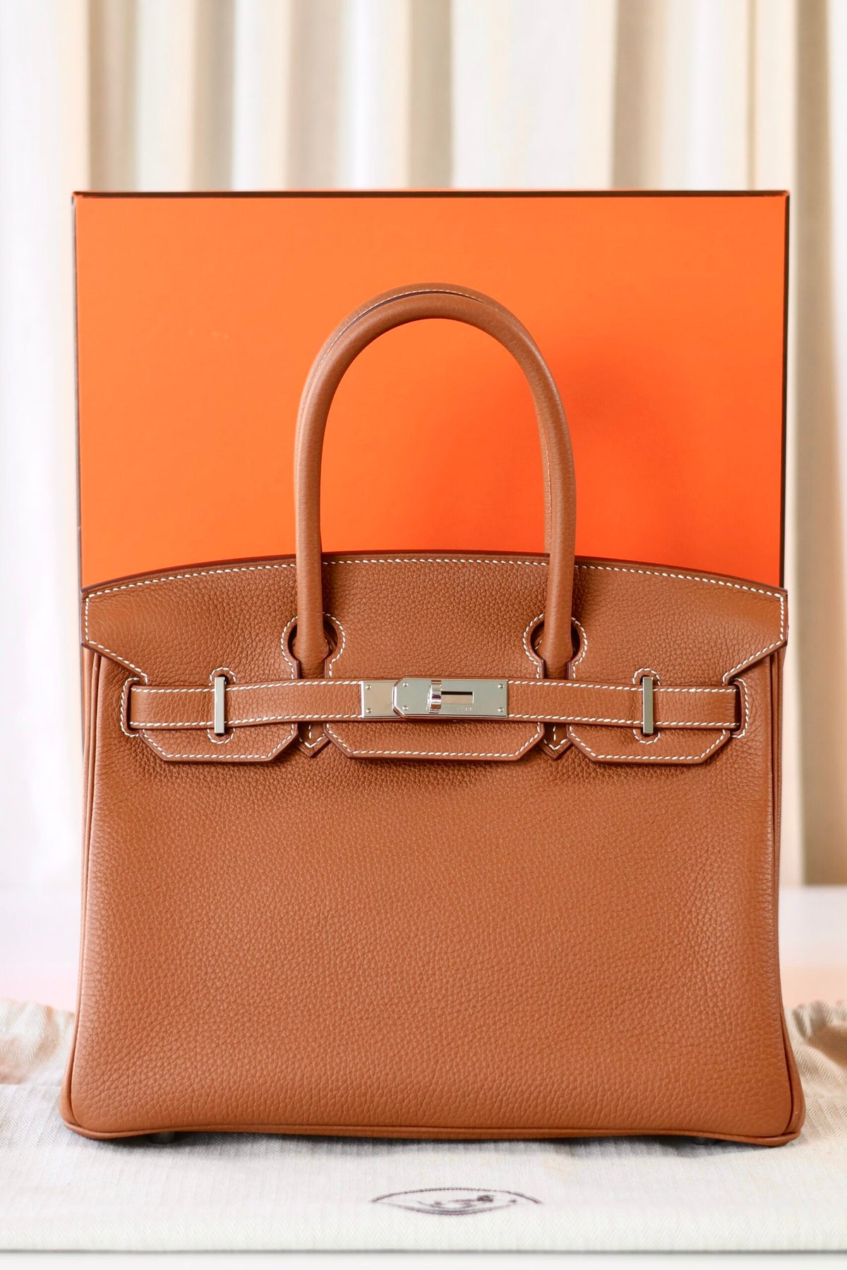 Hermes Birkin 30 Gold