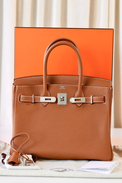 Hermes Birkin 30 Gold