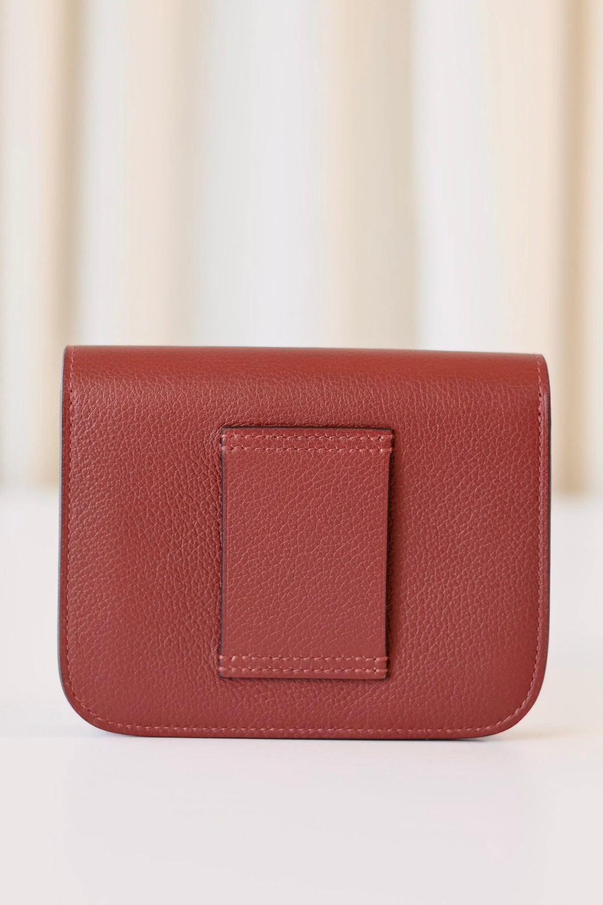 Hermes Constance wallet Rouge H