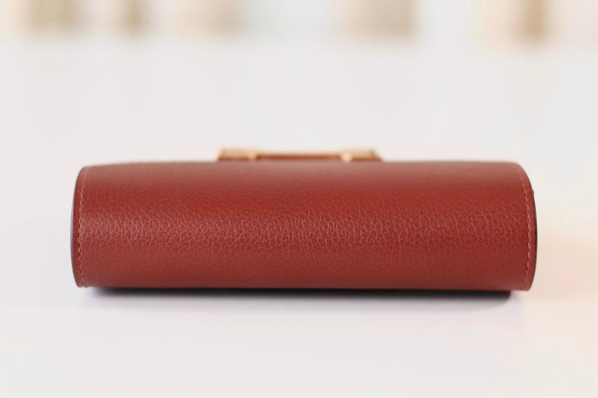 Hermes Constance wallet Rouge H