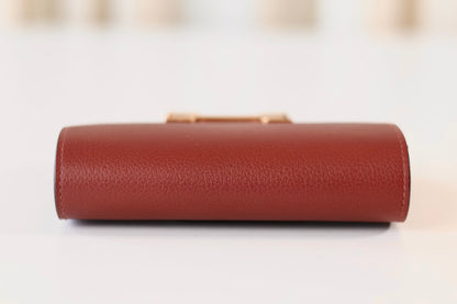 Hermes Constance wallet Rouge H