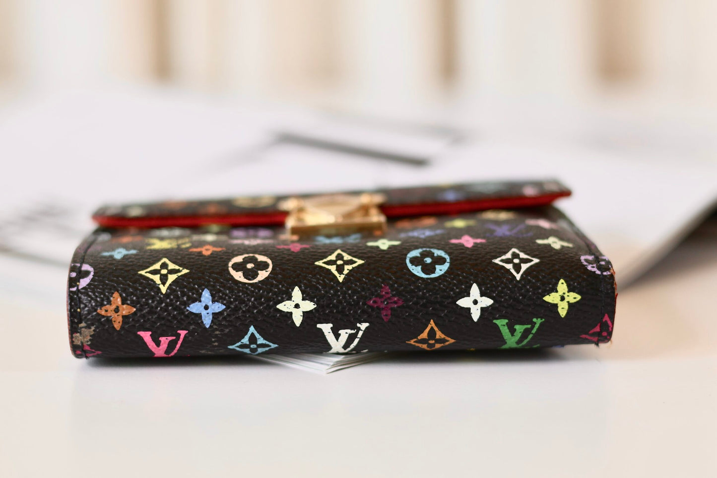 Louis Vuitton multi colour wallet