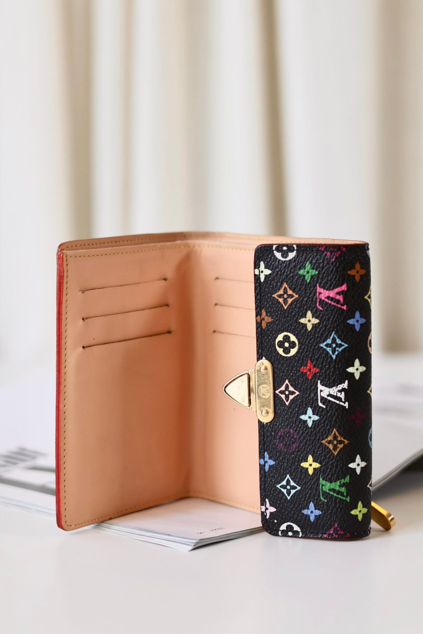 Louis Vuitton multi colour wallet