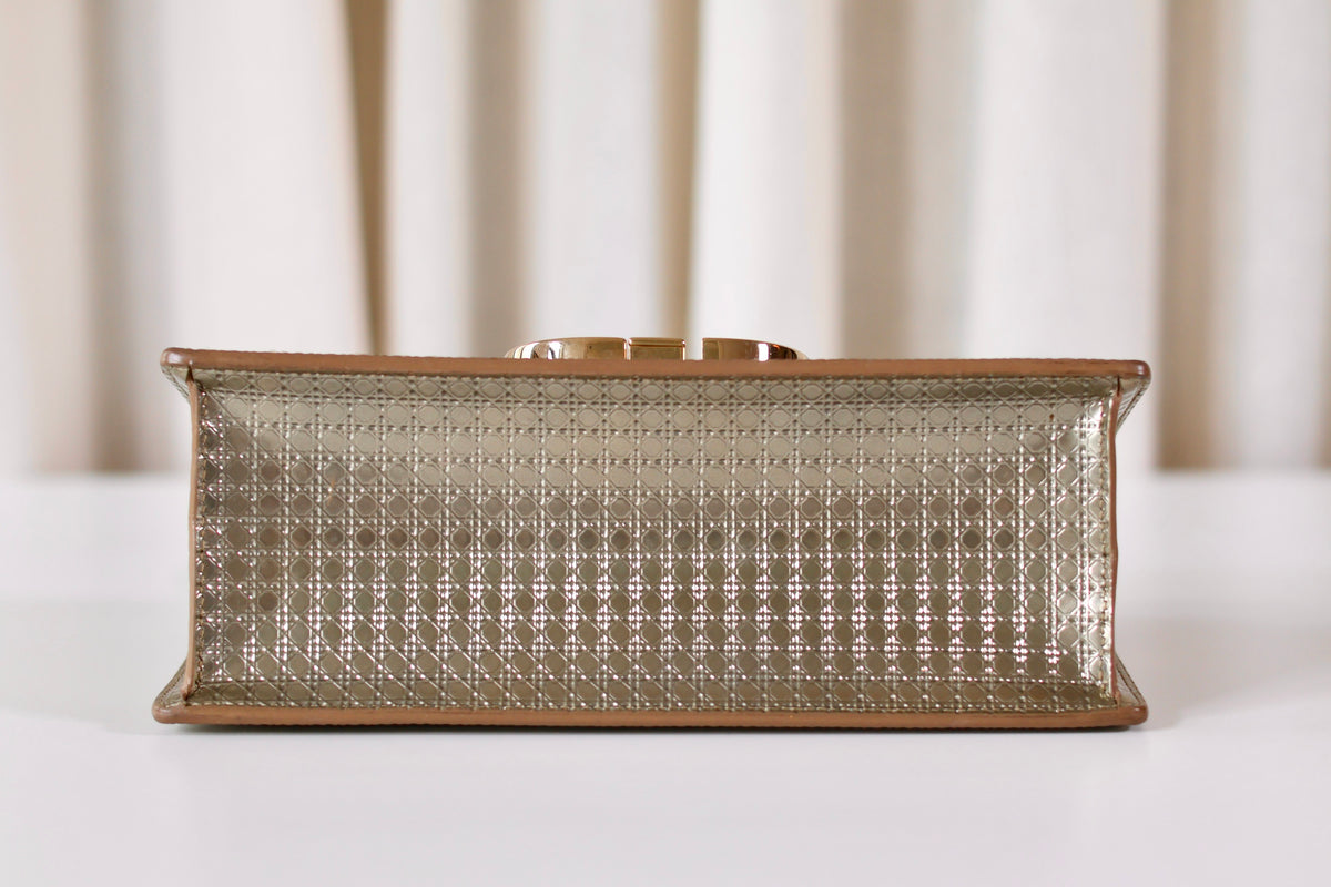 Dior Montaigne 30 Metallic Champagne