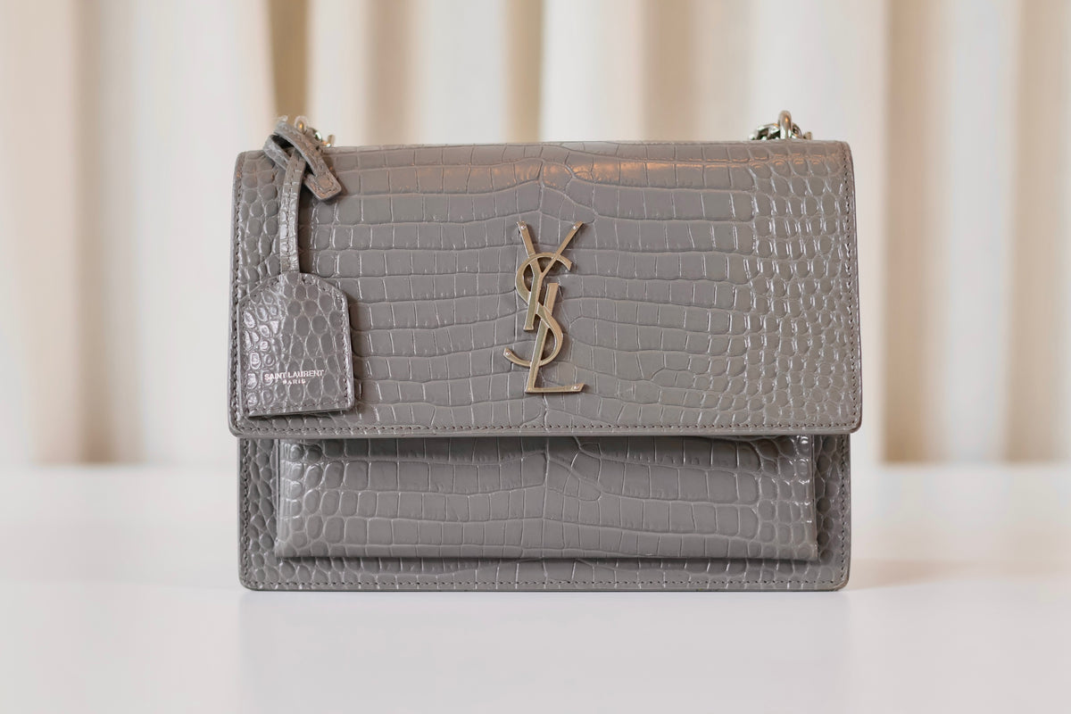 Saint Laurent Sunset Medium Grey