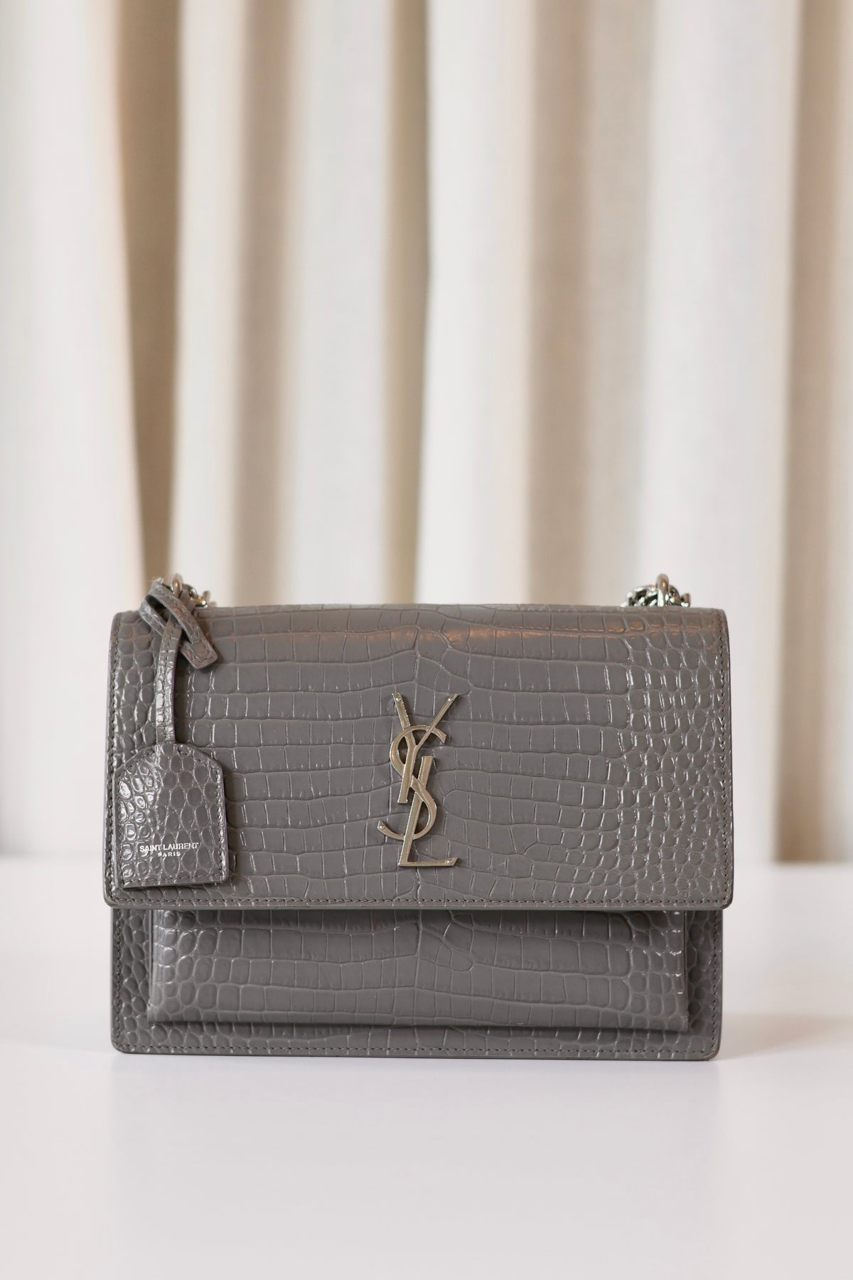 Saint Laurent Sunset Medium Grey