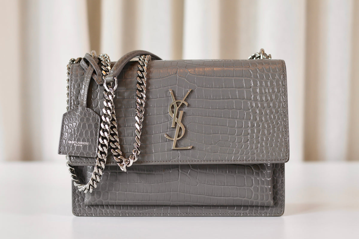 Saint Laurent Sunset Medium Grey