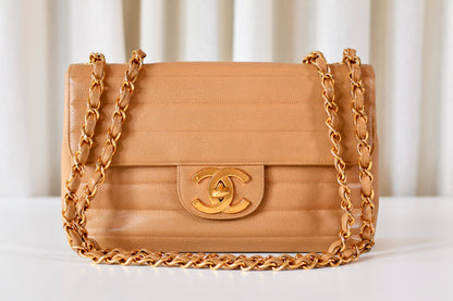 Chanel Classic Jumbo Beige