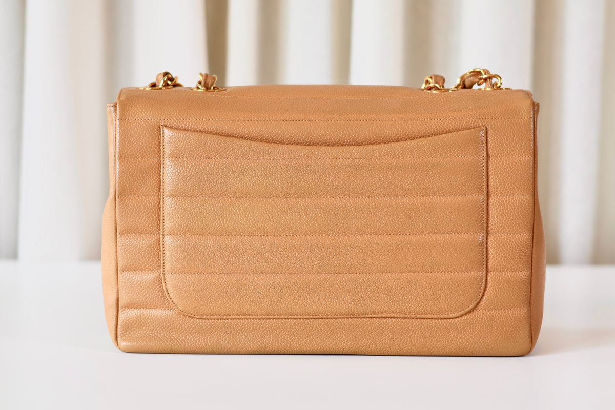 Chanel Classic Jumbo Beige