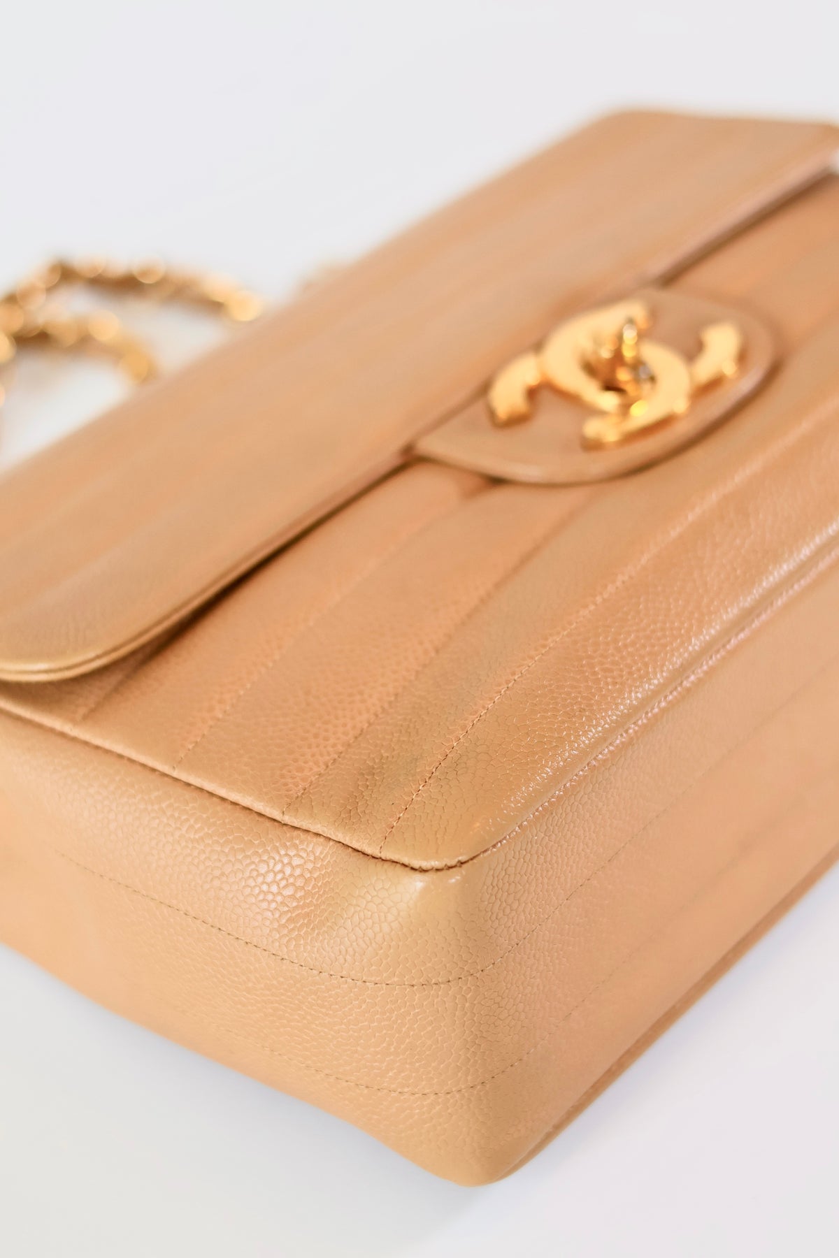 Chanel Classic Jumbo Beige
