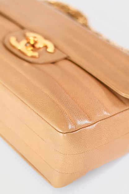Chanel Classic Jumbo Beige