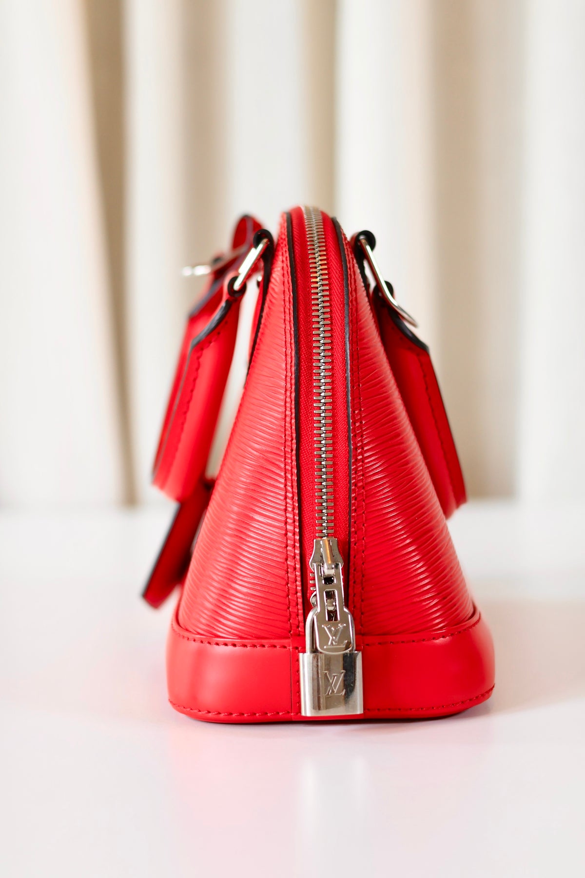 Louis Vuitton Alma BB Red Epi