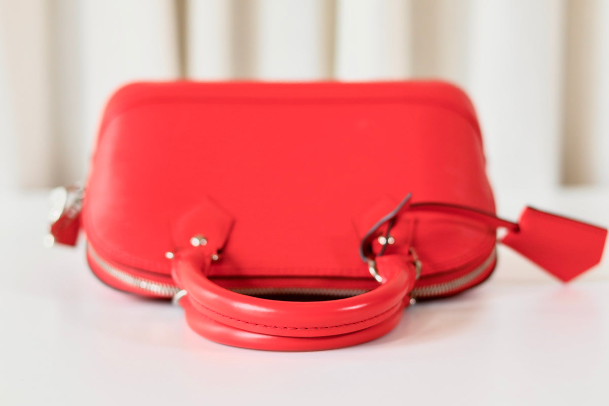 Louis Vuitton Alma BB Red Epi