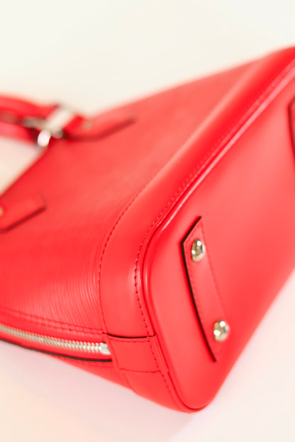 Louis Vuitton Alma BB Red Epi