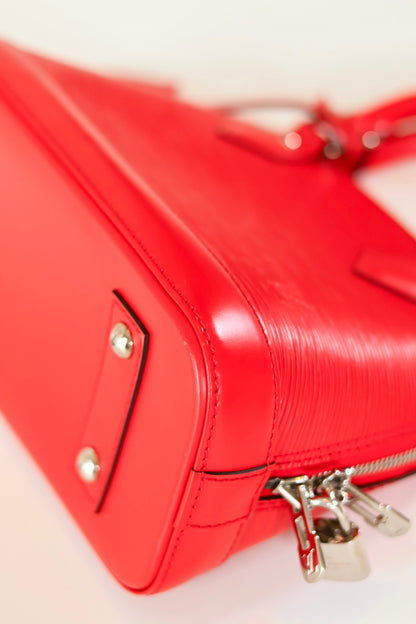 Louis Vuitton Alma BB Red Epi