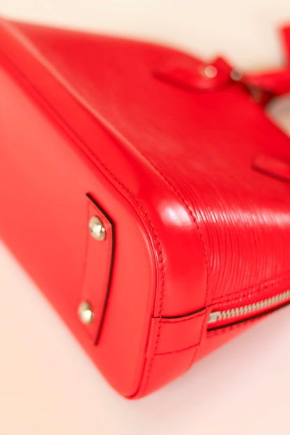 Louis Vuitton Alma BB Red Epi