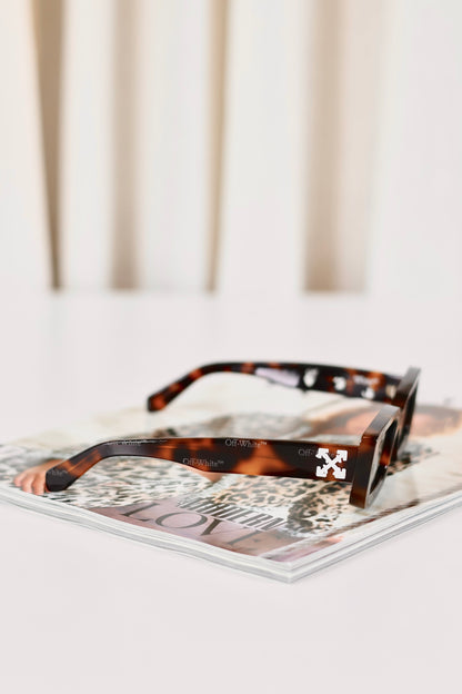 Off White Sunglasses Brown