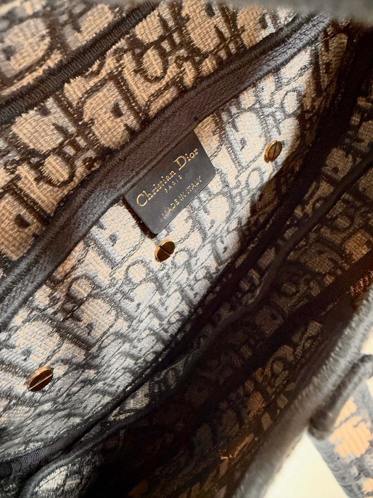 Dior Saddle Bag Oblique Medium
