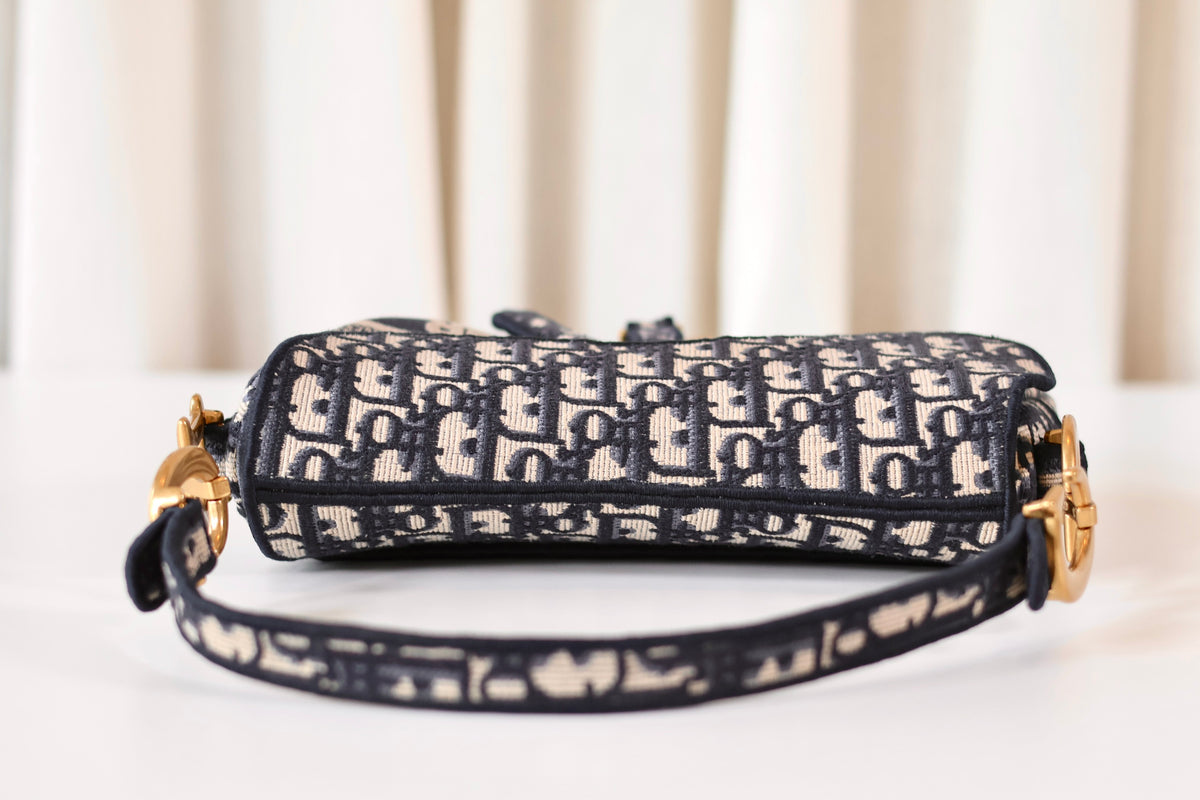 Dior Saddle Bag Oblique Medium