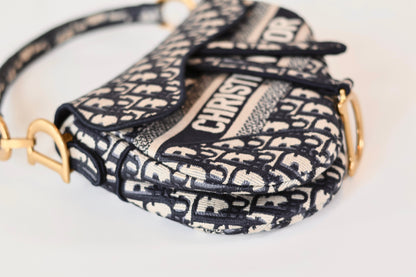 Dior Saddle Bag Oblique Medium