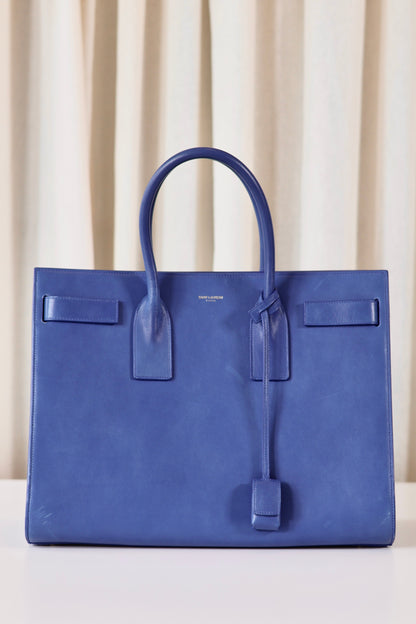 Saint Laurent Sac Du Jour Blue