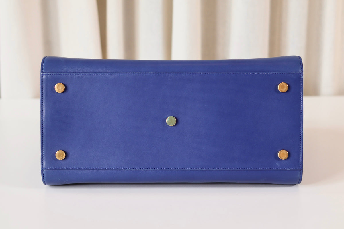 Saint Laurent Sac Du Jour Blue
