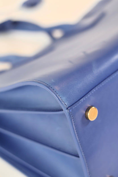 Saint Laurent Sac Du Jour Blue