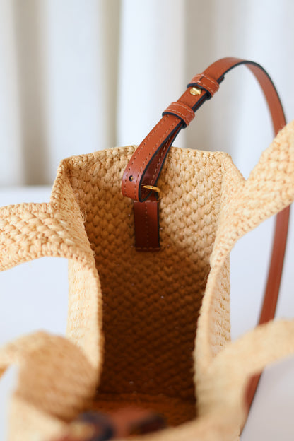 Loewe Paula Raffia Top Handle