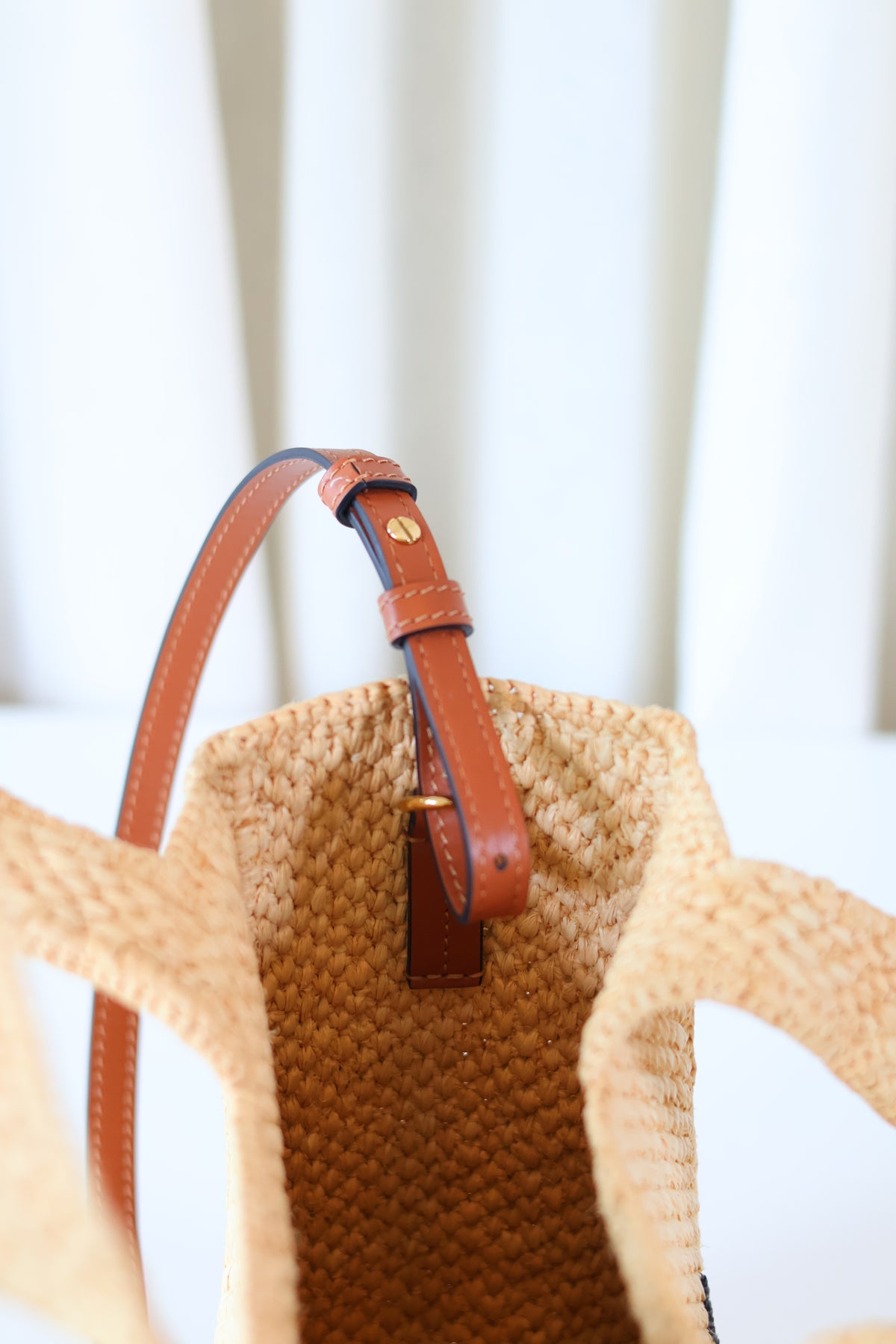 Loewe Paula Raffia Top Handle