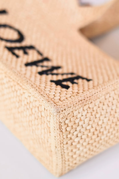 Loewe Paula Raffia Top Handle