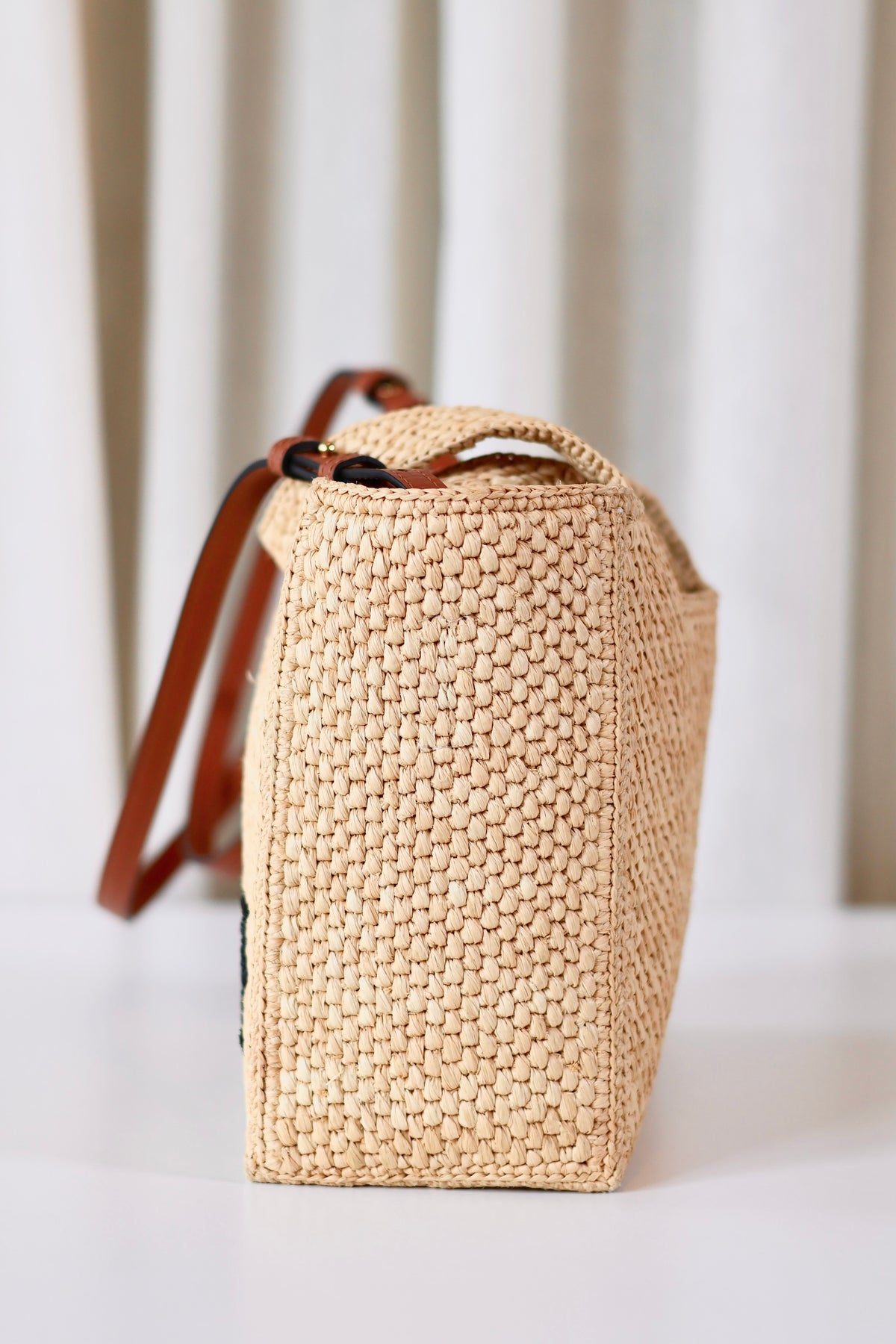 Loewe Paula Raffia Top Handle