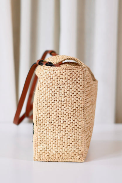 Loewe Paula Raffia Top Handle