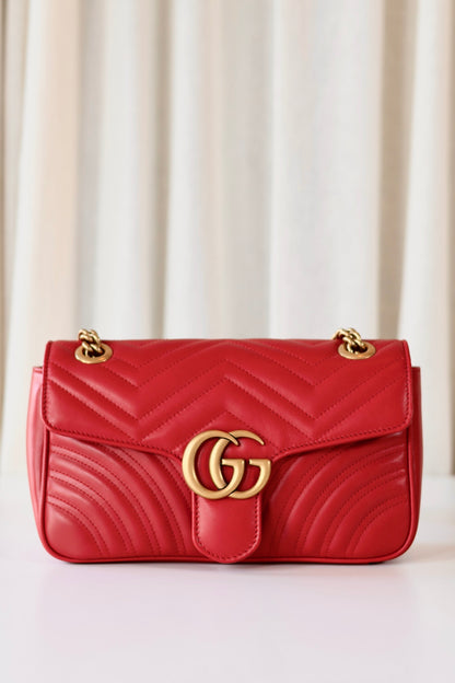 Gucci GG Marmont Medium Red