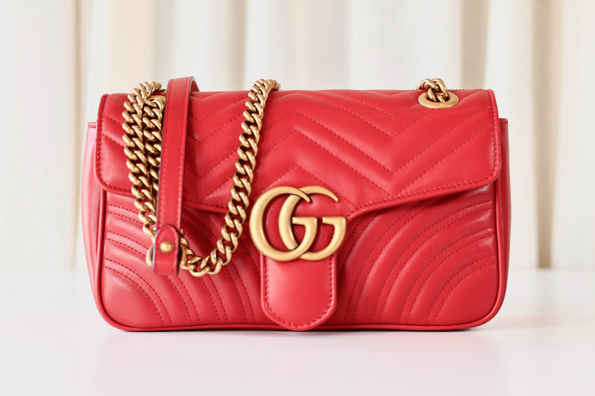 Gucci GG Marmont Medium Red