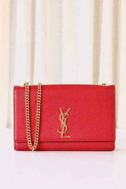 Saint Laurent Kate Red