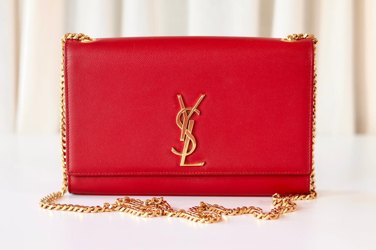 Saint Laurent Kate Red