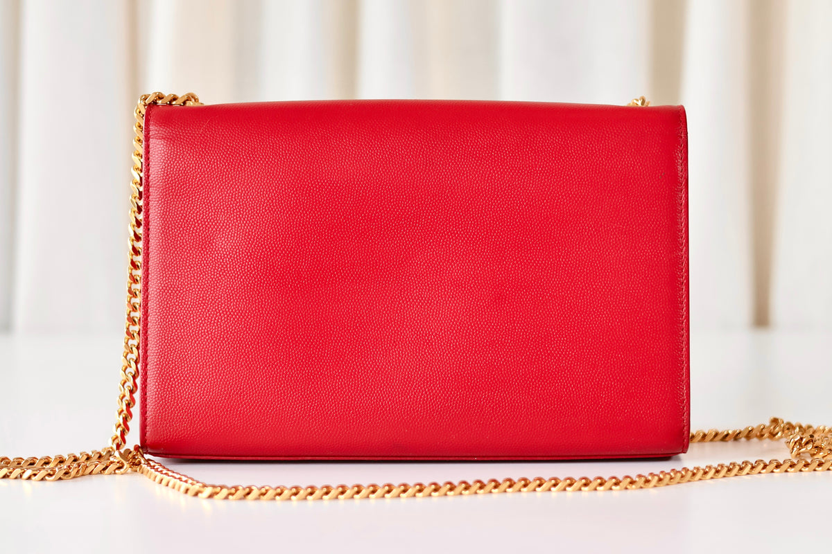 Saint Laurent Kate Red