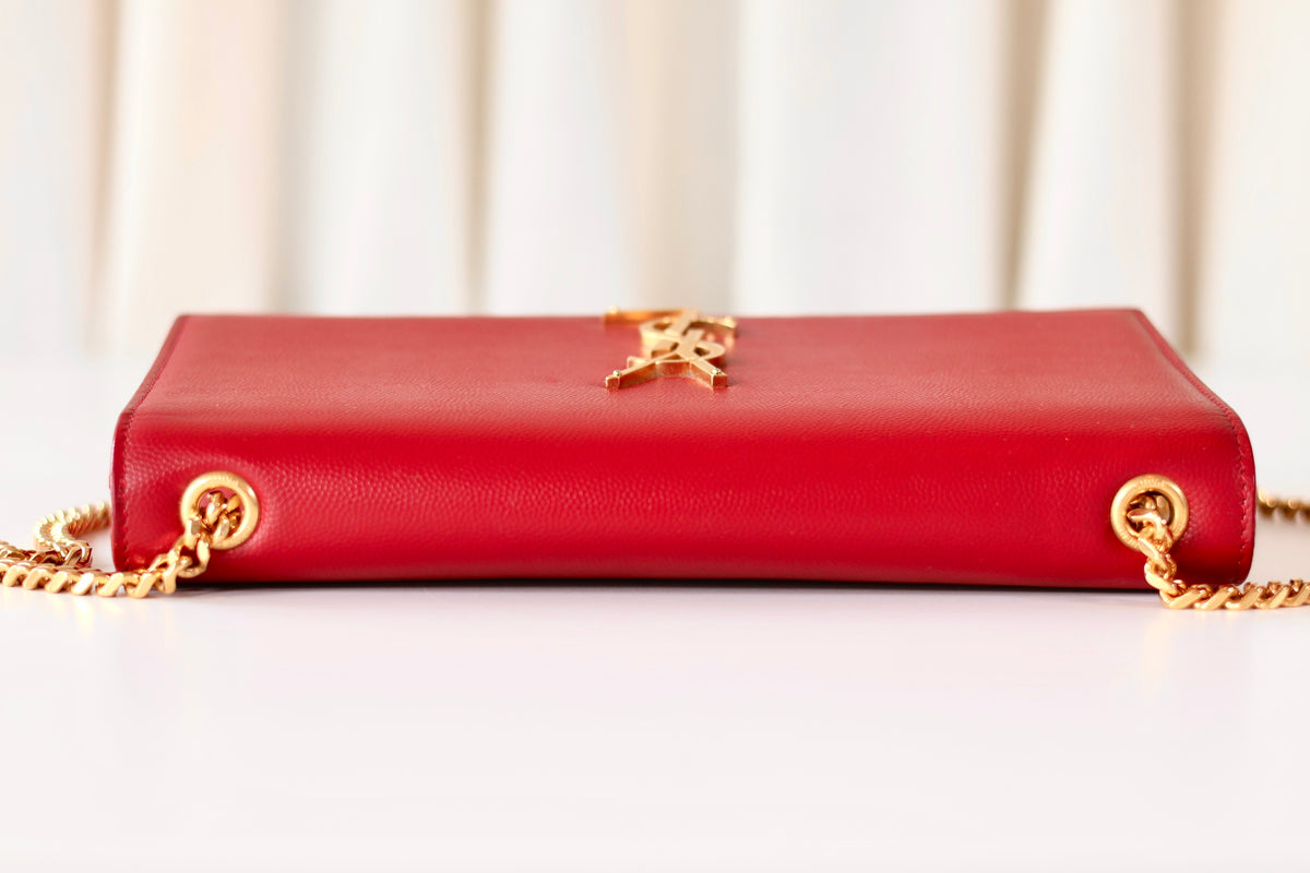 Saint Laurent Kate Red