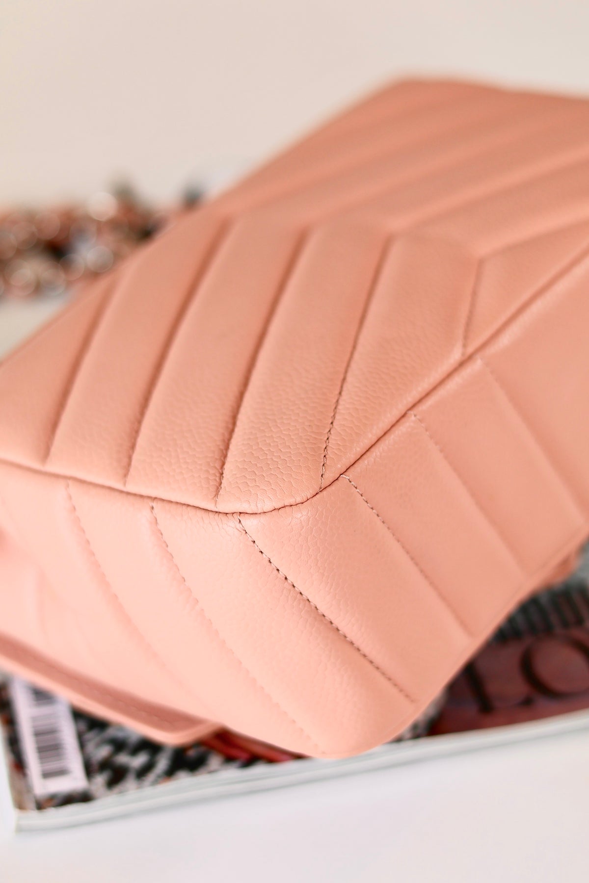 Chanel Single Flap Bag Light Pink