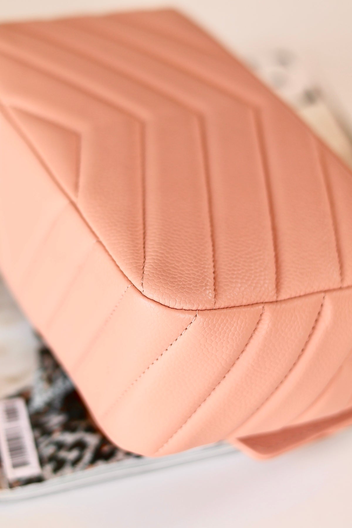Chanel Single Flap Bag Light Pink