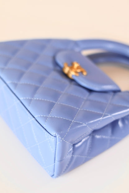 Chanel Kelly Top Handle Blue